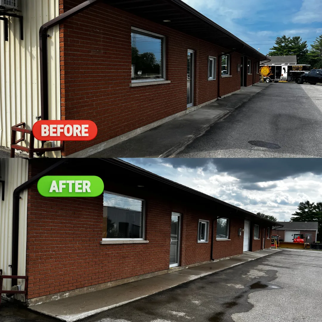 Before and After — Surface Cleaning